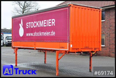 7,45 BDF Wechselbrücke, Bordwand + Schiebeplane