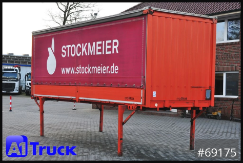 7,45 BDF Wechselbrücke, Bordwand + Schiebeplane