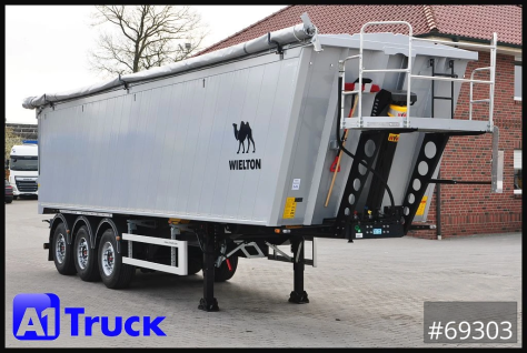 Wielton 51m³  Pendelklappe schlammdicht, 