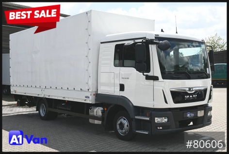 TGL 8.190 4x2 BL Pritsche Plane, LBW, Schlafkabine 