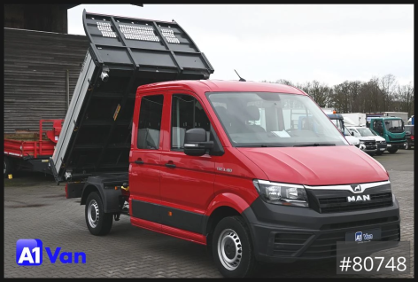 TGE 3.180 Doka Kipper,Klima, AHK 