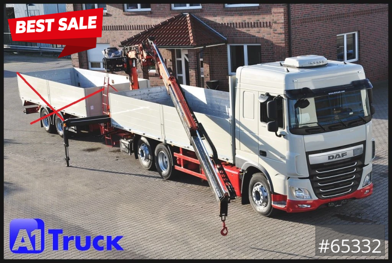 DAF - Autokran - LKW > 7.5 - XF 440, Baustoff, Terex 145.2 