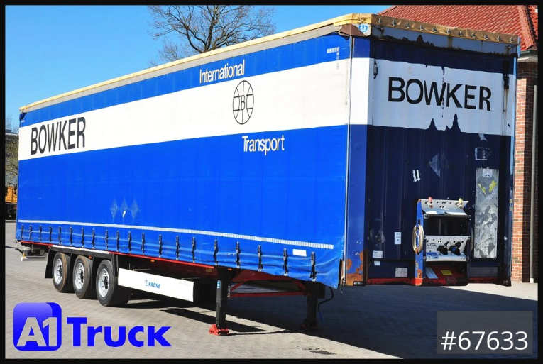 Krone - Tautliner - Megatrailer - SD, Mega, 2 x Fahrhöhen, Hubdach, 