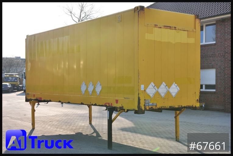 Krone - Koffer glatt - Wechselbrücken - BDF 7,45  Container, 2780mm innen, Wechselbrücke