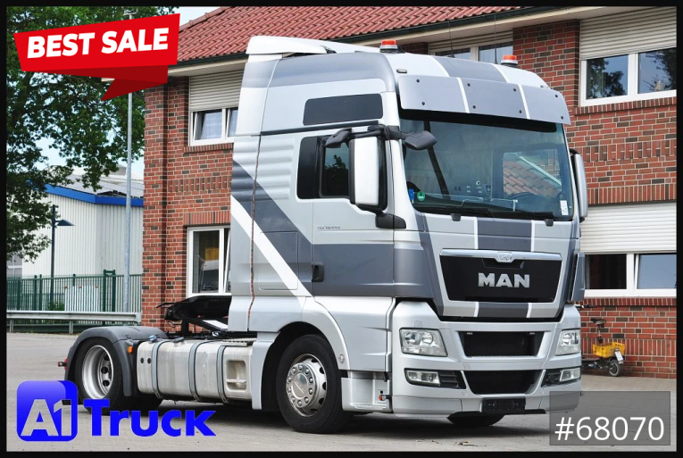 MAN - Standard Sattelzugmaschine - Sattelzug - TGX 18.440, Überführer, Terberg Kamag,  2x AHK, verstellbare Sattelplatte, 