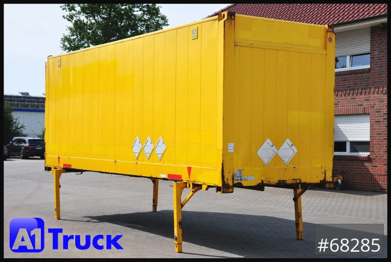 Krone - Koffer glatt - Wechselbrücken - BDF, 7,82 Container, 2800mm innen, Doppelstock. 