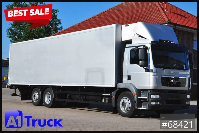 MAN - Kühlkoffer - LKW > 7.5 - TGS 26.340, 2x Kühlmaschine L 9800 !!!  