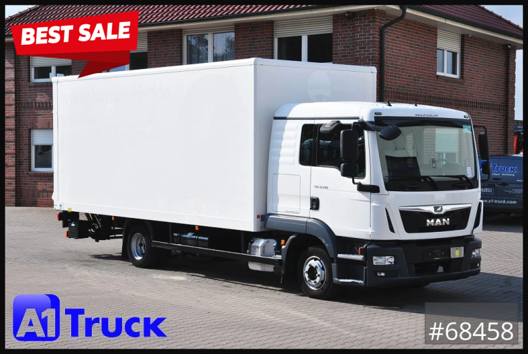 MAN - Koffer - LKW < 7.5 - TGL 8.190 4x2 L-Haus Schlafkabine 