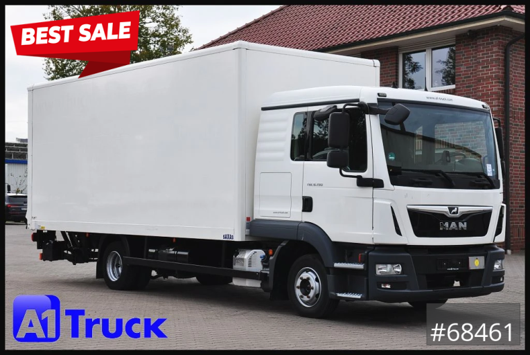 MAN - Koffer - LKW < 7.5 - TGL 8.190 4x2 L-Haus Schlafkabine 