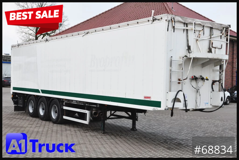 Kempf - Walkingfloor - Auflieger - Agro Agrar 65m³, Schleuse Sluis