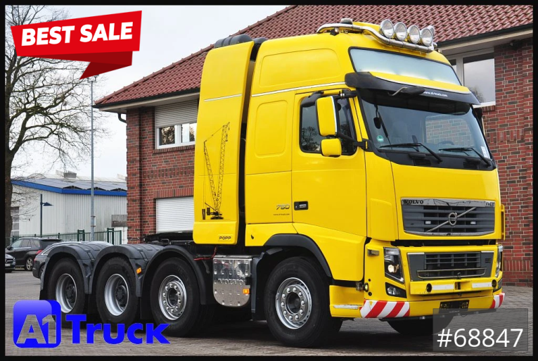 Volvo - Schwerlast Sattelzugmaschine - Sattelzug - FH16, 750, 8x4,Schwerlast 180to, 8x4, Hydraulik, Top Zustand