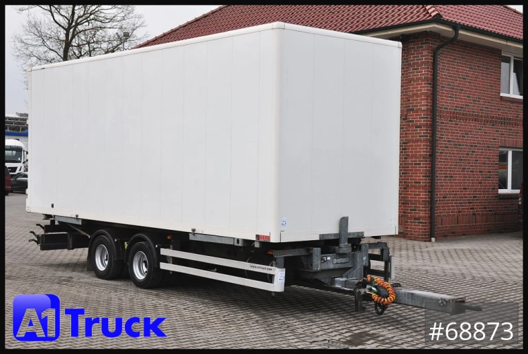 Ackermann - Koffer - Anhänger - 2 achs Koffer Wechselaufbau, Moebel, Lichtband