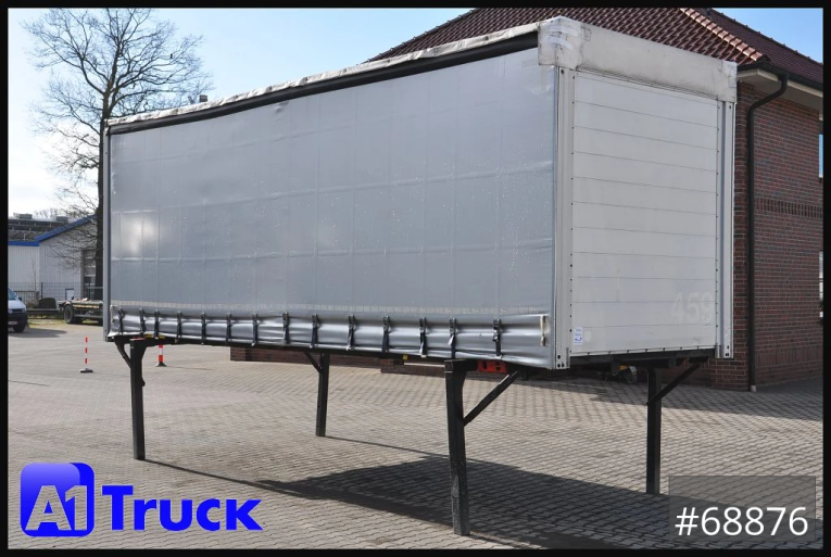 Schmitz - Schiebeplane - Wechselbrücken - Schiebeplane 7,45, Alu Stirnwand und Heckportal