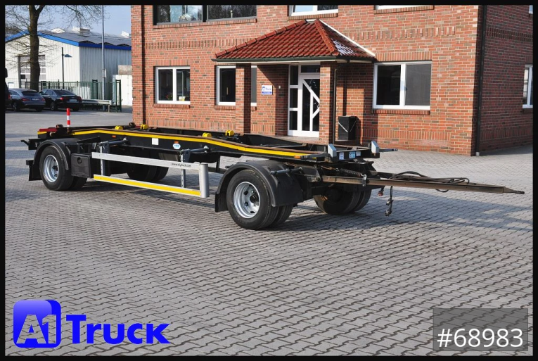 Meiller - Abrollanhänger - Anhänger - HKM, Luft, Schlitten, Abrollanhänger