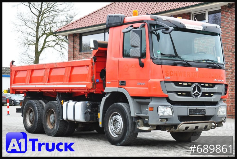 Mercedes-Benz - Kipper - LKW > 7.5 - Actros 2655 ,V8, 6x4  Meiller Klima , EPS