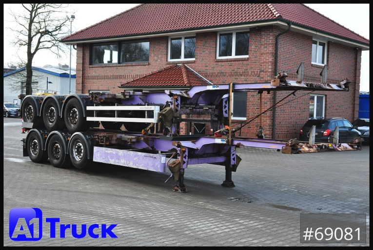 Carnehl - Wechselfahrgestell - Auflieger - CCS/HS HighCube 20,30,40  Tüv 