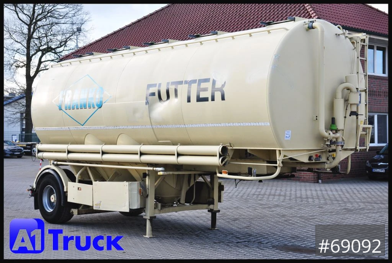 Feldbinder - Silo - Auflieger - Welgro, 36m³, Silo  5 Kammern, Lenkachse, 