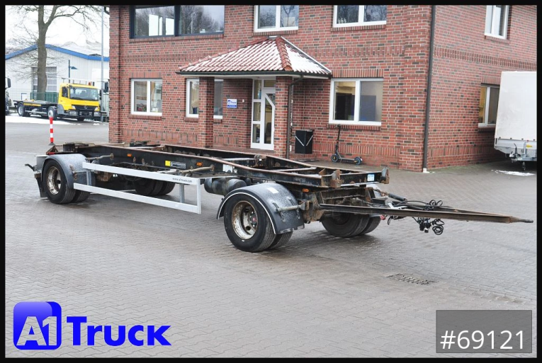 Hueffermann - Abrollanhänger - Anhänger - HSA 1870, Luft, Schlitten,