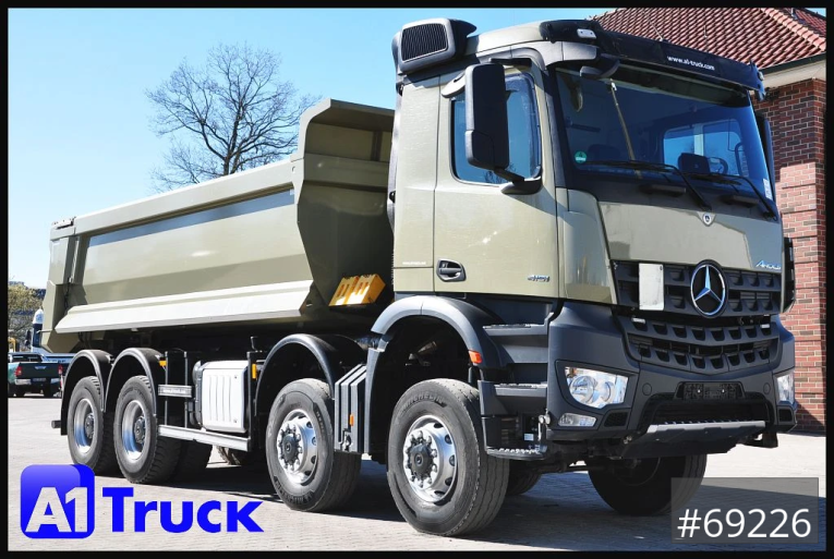 Mercedes-Benz - Kipper - LKW > 7.5 - Arocs 4151 BB, Allrad 8x8, Navi