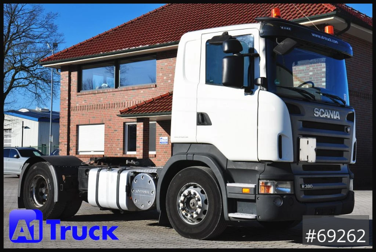 Scania - Standard Sattelzugmaschine - Sattelzug - R 380 LA 4X2, Euro5, Kipphydraulik, Klima, 