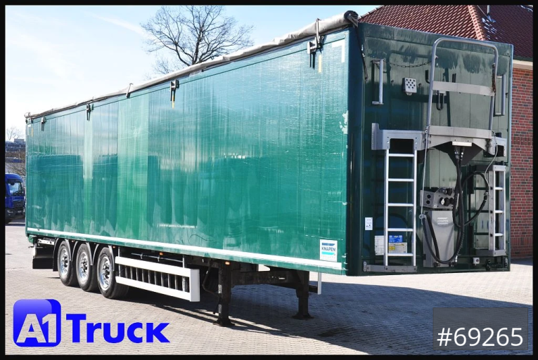 Knapen - Walkingfloor - Auflieger - K100, Lenkachse Funk,Lift,  ca. 90m³