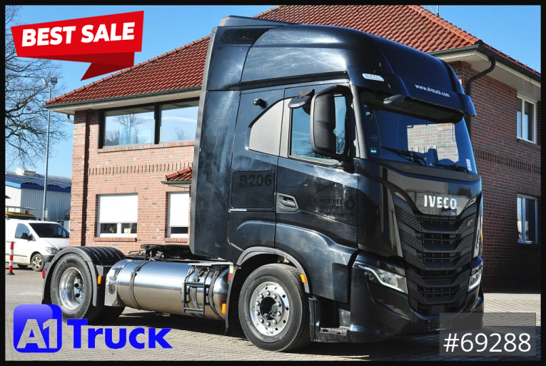 Iveco - Standard Sattelzugmaschine - Sattelzug - 2 x AS 440/460 Stralis, Retarder, LNG, Gas, 