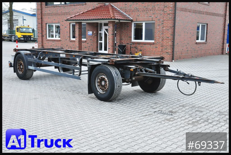 Schmitz - BDF-Anhänger - Anhänger - AWF 18, SAF Achse, Standard, verzinkt