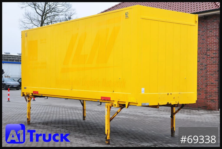 Krone - Koffer glatt - Wechselbrücken - BDF 7,82 Wechselbrücke, 2730mm Innenhöhe.