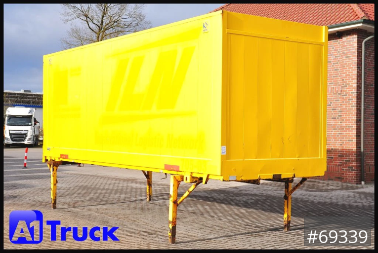 Krone - Koffer glatt - Wechselbrücken - BDF 7,82 Wechselbrücke, 2730mm Innenhöhe.