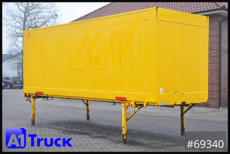 Krone - Koffer glatt - Wechselbrücken - BDF 7,82 Wechselbrücke, 2730mm Innenhöhe.