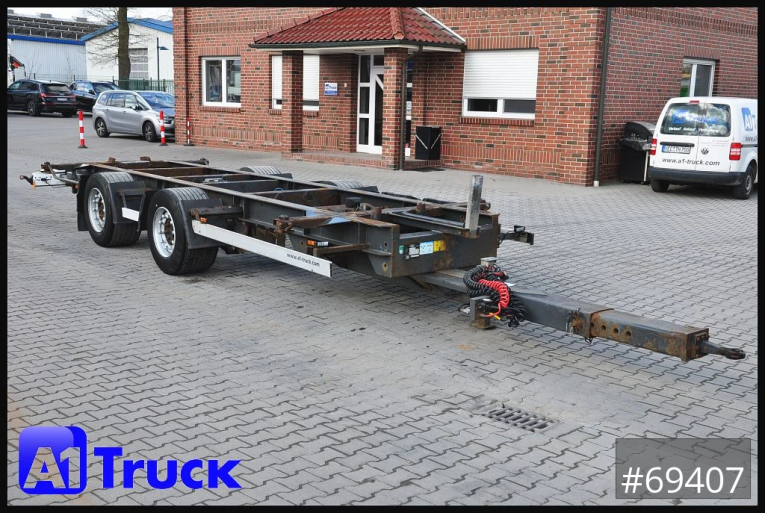 H&w - BDF-Anhänger - Anhänger - Jumbo BDF Anhänger, TÜV 12/2025, 840 -1080mm Hub