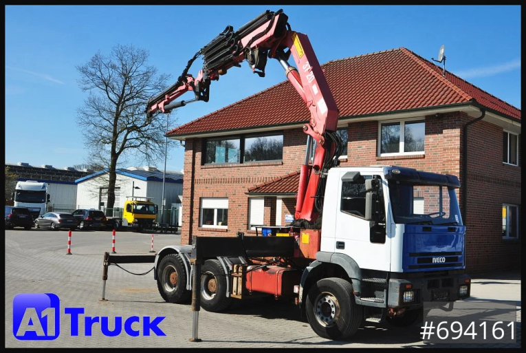 Iveco-magirus - Standard Sattelzugmaschine - Sattelzug - 420 6x4, HMF3722 Jib Funk Seilwinde, 