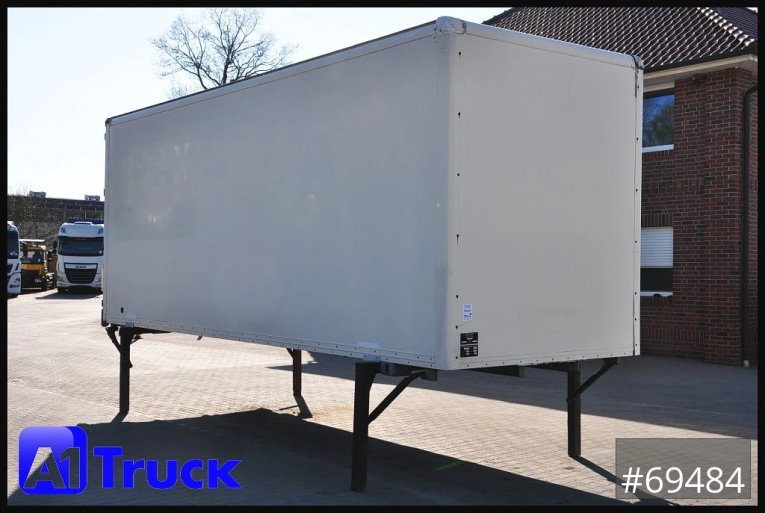 Sommer - Koffer glatt - Wechselbrücken - BDF 7,45 Wechselbrücke, 2780mm Innenhöhe, verzinkt