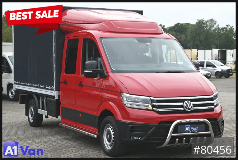 Volkswagen - Pritsche - LKW < 7.5 - Crafter 4x4 Doka Maxi, Pritsche Plane, AHK