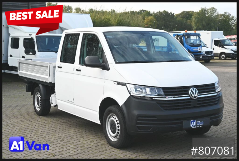 Volkswagen - Pritsche - LKW < 7.5 - T6 2.0 TDI 4Motion Doka Pritsche, AHK, Klima