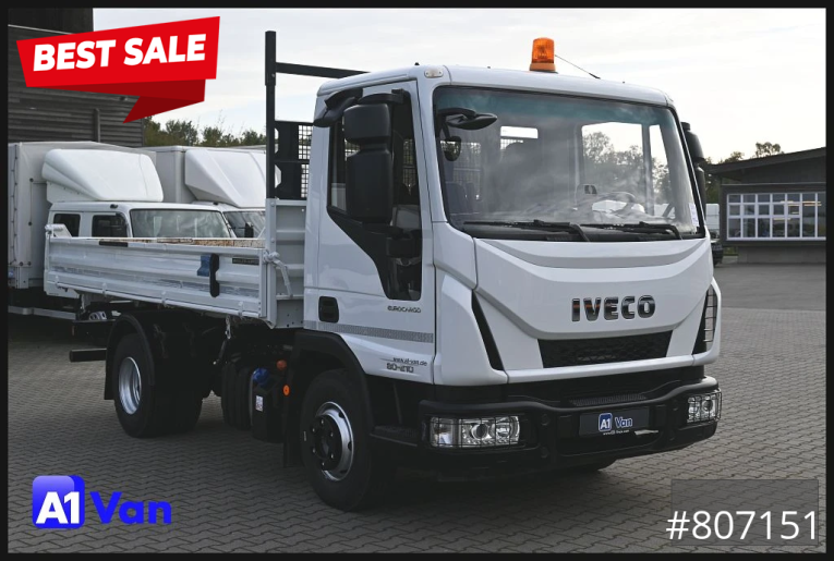 Iveco - Dreiseitenkipper - LKW < 7.5 - Eurocargo 80E21 Kipper, Meiller, Klima, 2x AHK 