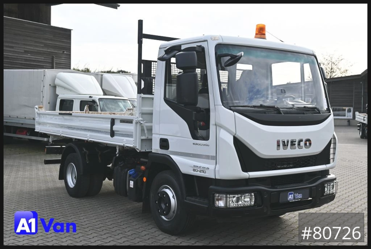 Iveco - Kipper - LKW < 7.5 - Eurocargo 80E21 Kipper, Meiller, Klima, 2x AHK 