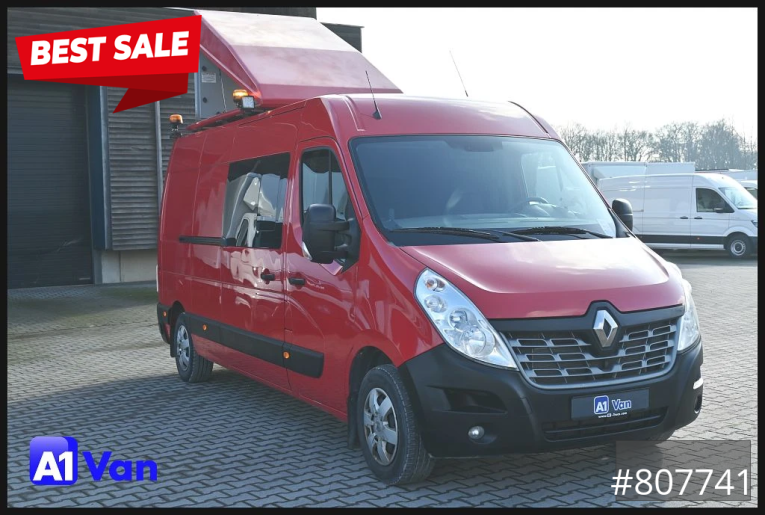 Renault - Kastenwagen - LKW < 7.5 - Master 170 DCI, BF3 Begleitfahrzeug, Klima, RFK, Navi