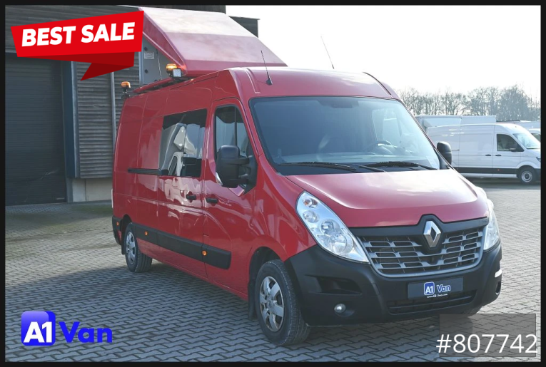 Renault - Kastenwagen hoch - LKW < 7.5 - Master 170 DCI, BF3 Begleitfahrzeug, Klima, RFK, Navi