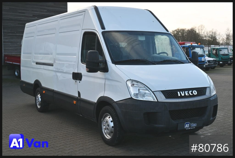 Iveco - Kastenwagen hoch - LKW < 7.5 - Daily 35S13V Maxi, AHK, RFK, Luftfederung 