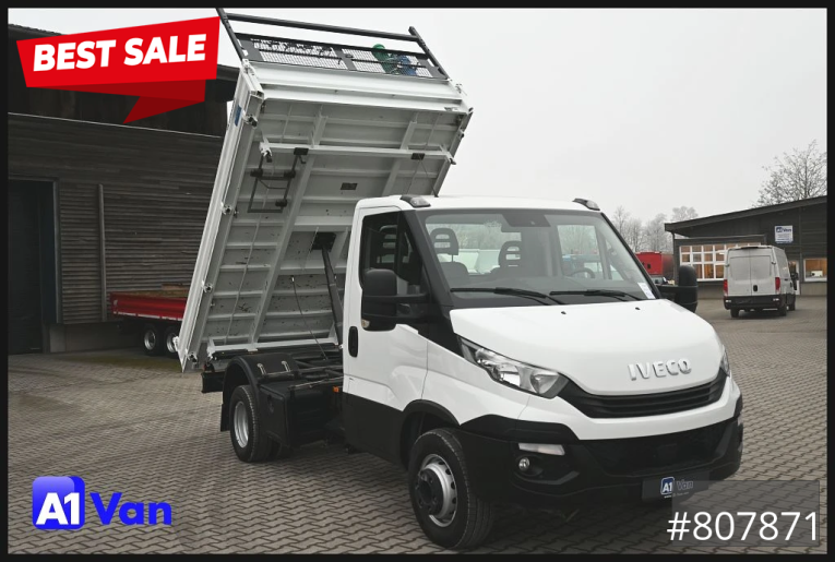 Iveco - Dreiseitenkipper - LKW < 7.5 - Daily 70C18 Kipper, AHK, Klima, Meiller 