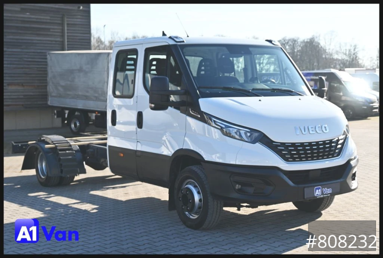 Iveco - Pritsche - LKW < 7.5 - Daily 70C21 Fahrgestell Doka, Hi-Matic, Luftfederung, Tempomat